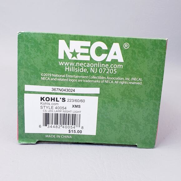 A Christmas Story Neca Leg Lamp Bobble Head and Night Lite - Picture 15 of 15